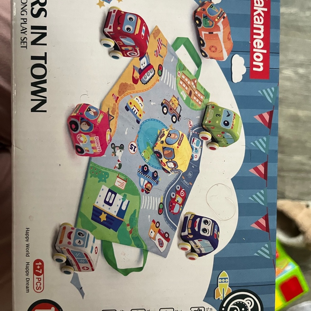 Cars in Town Play Set - Multicolor